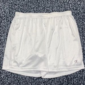 White Champion Shorts